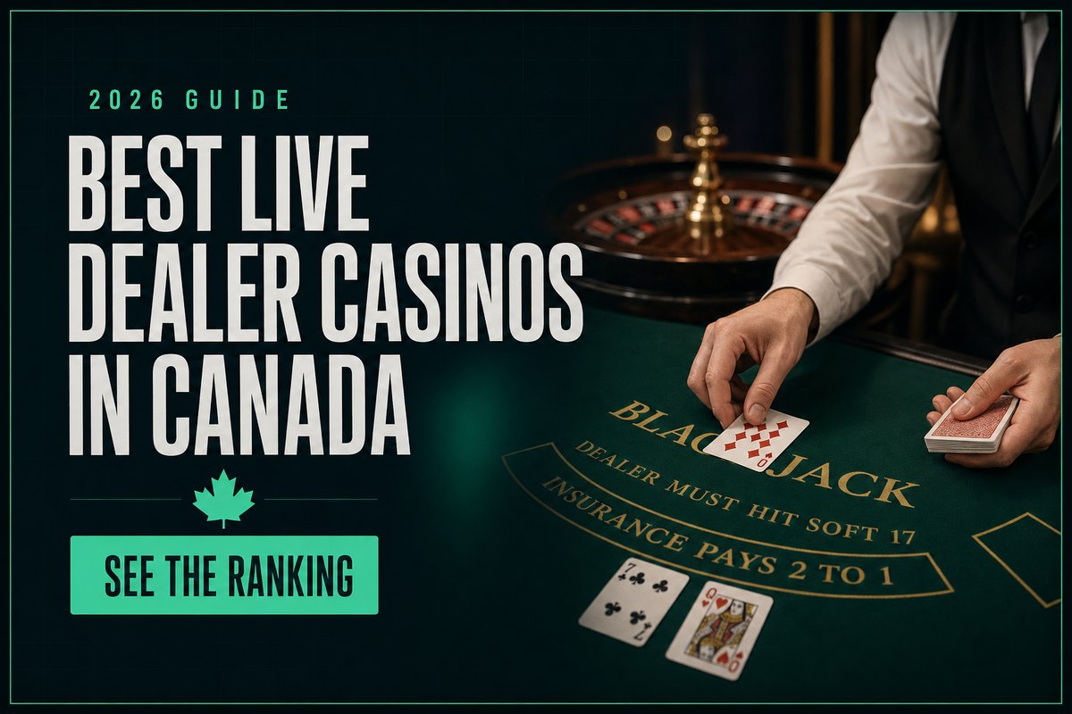 Best live dealer casinos in Canada